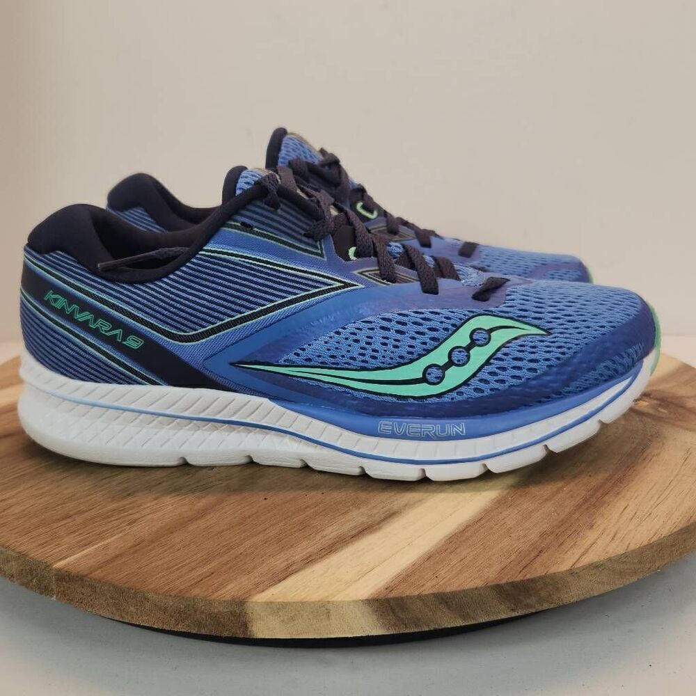 Saucony Kinvara 9 Women's running shoes Size 7 Blueish Purple & Teal